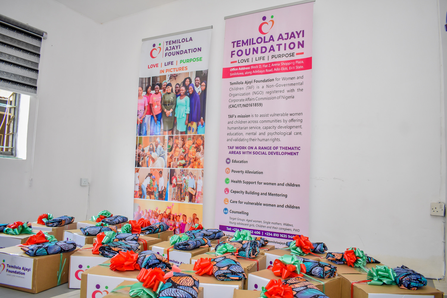Temilola Ajayi Foundation community programme